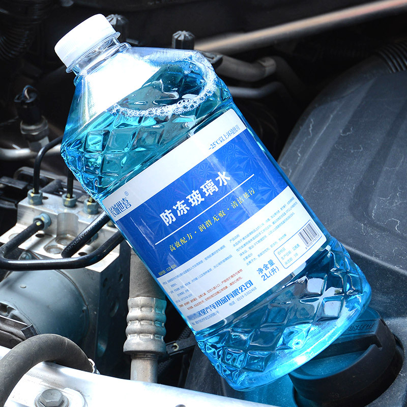 长城世喜 四季通用汽车新能源车摩托车玻璃水-25度 2L*6瓶装防冻玻璃清洁剂去油膜雨刷精清洗剂汽车用品