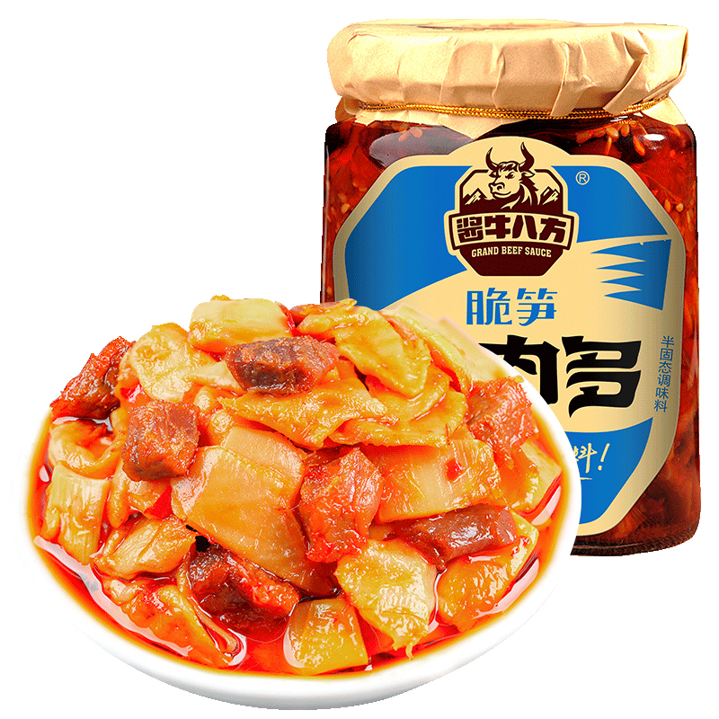 脆笋牛肉多1瓶