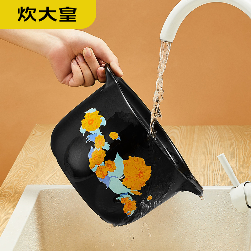 炊大皇燃气煤气专用美味煲 砂锅煲汤锅炖锅家用陶瓷砂锅煲加深养生锅炖汤煎药煮粥 TC35MW 3.5L高清大图