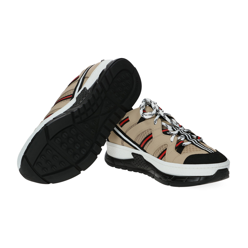 巴宝莉burberry棕色男款运动鞋时尚户外运动鞋休闲鞋8016481