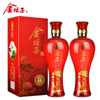 金坛子(JINTANZI)古井镇白酒美人醉42度浓香型500ml*2 白酒 单瓶礼盒装 纯粮酿造白酒国产酒