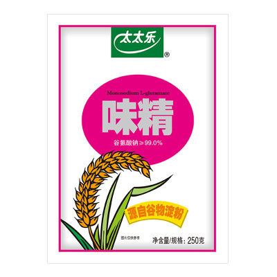 太太乐味精250g/袋 99度 提鲜增鲜调味品炒菜煲汤家用专用调味料