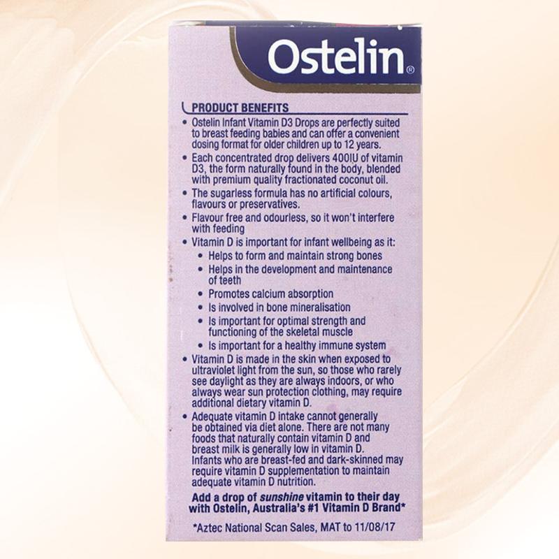 Ostelin奥斯特林婴儿维生素D3滴剂