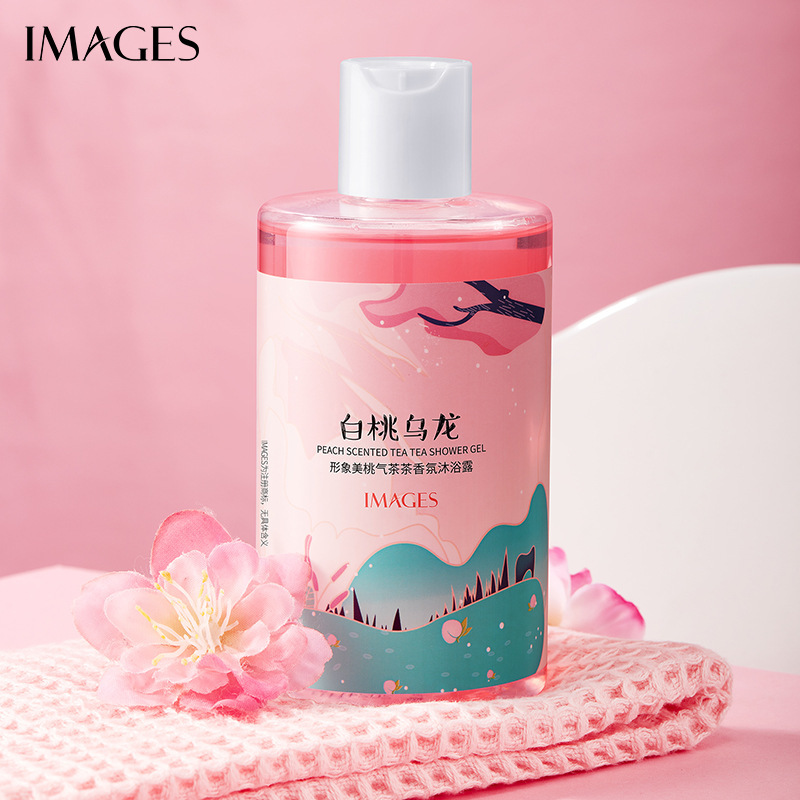 形象美桃气茶茶香氛沐浴露250ml 保湿嫩肤