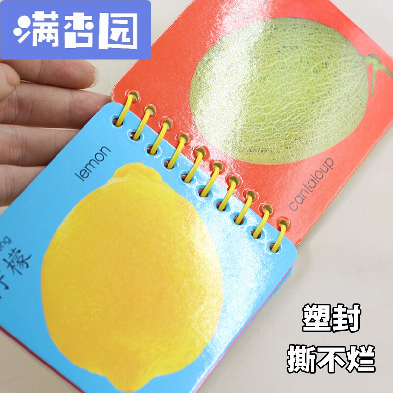 舒弗(LACHOUFFE)不怕撕宝宝书婴儿撕不烂识字卡片启蒙早教0-3岁认物卡图书籍