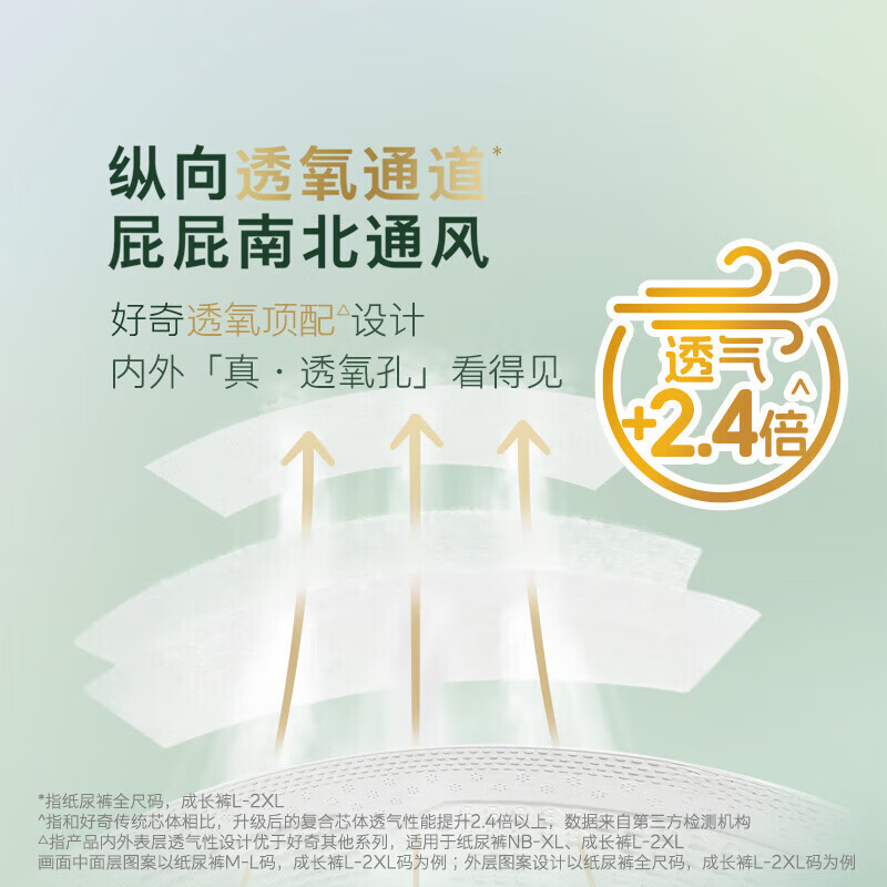 好奇心钻装成长裤L40片 婴儿宝宝通用拉拉裤学步裤小森林新老包装随机发高清大图