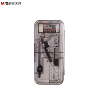 晨光(M&G) ACS90808 学生圆规七件套装绘图考试专用尺子三角板文具圆规