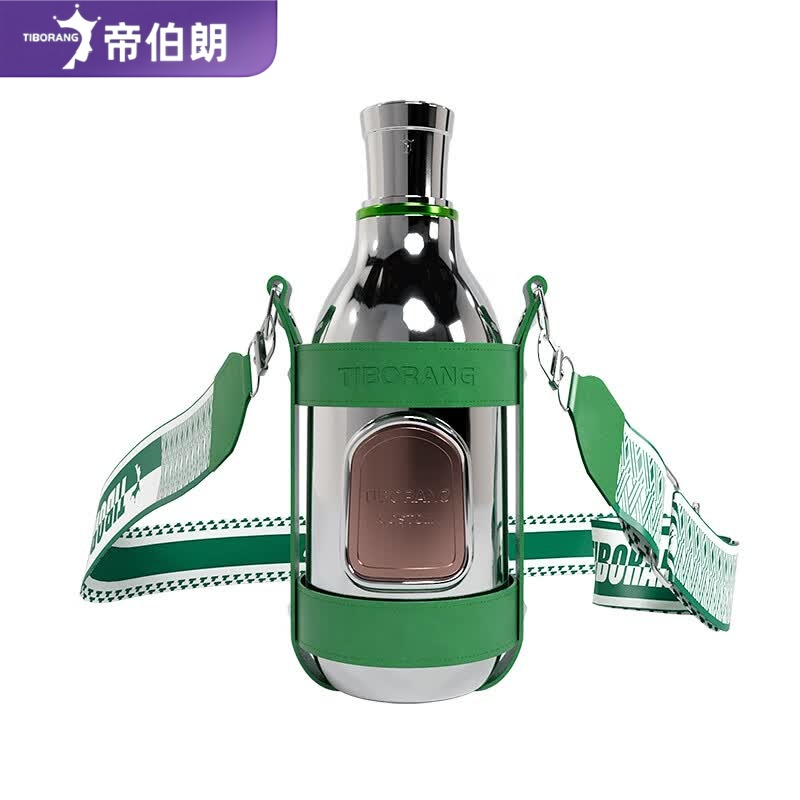 帝伯朗(TIBORANG)赫品不锈钢保温杯400ml DBL-HPBWB01 绿色(单位:个)