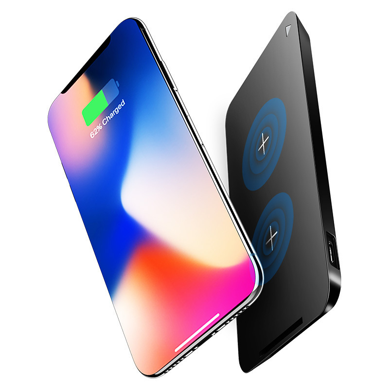洛克快充无线充电器支架 适用于苹果iPhone X/XS/XS MAX黑色