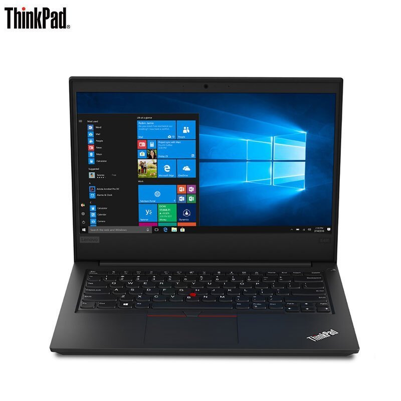 联想ThinkPad E495 0DCD 14英寸笔记本电脑 (锐龙R5-3500U 8GB内存 1T+128G固态 高分屏 W10H)