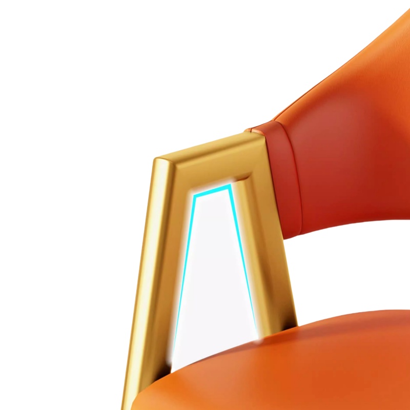 豫龙都 休闲椅靠背 把高清大图