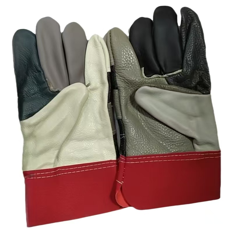 健訫奕天半皮手套ZM0001双高清大图