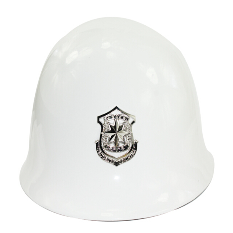 先锋连 299496 防暴头盔防护盔 金属钢盔 白色