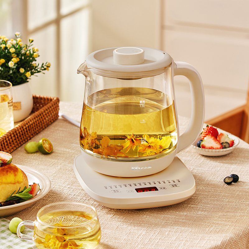 小熊(bear) 养生壶 煮茶器多段保温 1.5L-800W-316L不锈钢滤网 YSH-E15Q7 / 台高清大图
