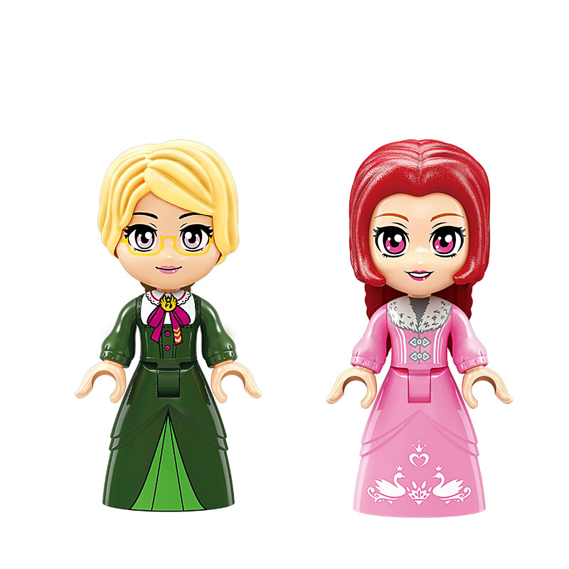 启蒙积木 莉娅 女孩拼装兼容 乐高玩具6-8-10-14岁生日 雪花观景楼