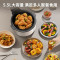 九阳(Joyoung)[太空系列]不用翻面空气炸锅 家用智能可视机身 5.5L大容量 蒸烤炸一体机 KL55-VF736