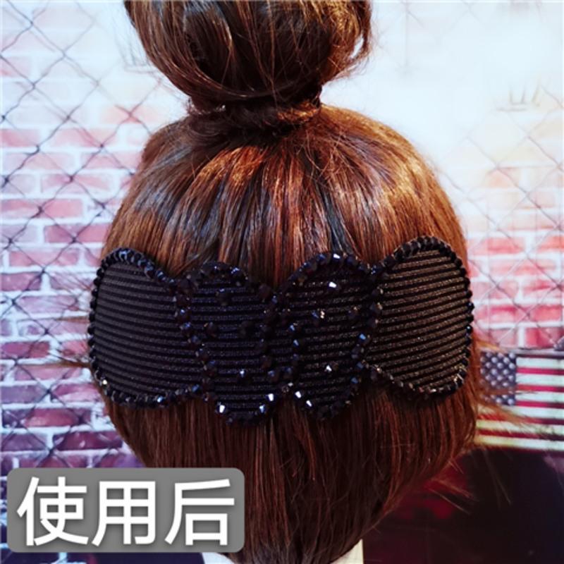 韩国魔法贴粘头发的发帖成人发沾刘海贴碎发蓬蓬贴头饰发饰魔 3片 小款图片1