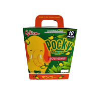泰国进口 格力高 Pocky芒果味涂层饼干250g(礼盒装)
