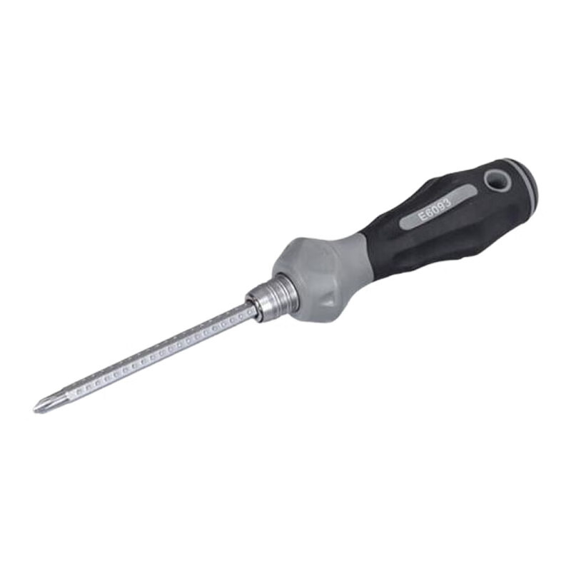 力易得(ENDURA)E6093两用棘轮伸缩螺丝批(PH2-6.0*140mm )1把