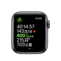 Apple Watch Series 5智能手表(GPS款 44毫米深空灰色铝金属表壳 黑色运动型表带 MWVF2CH/A)