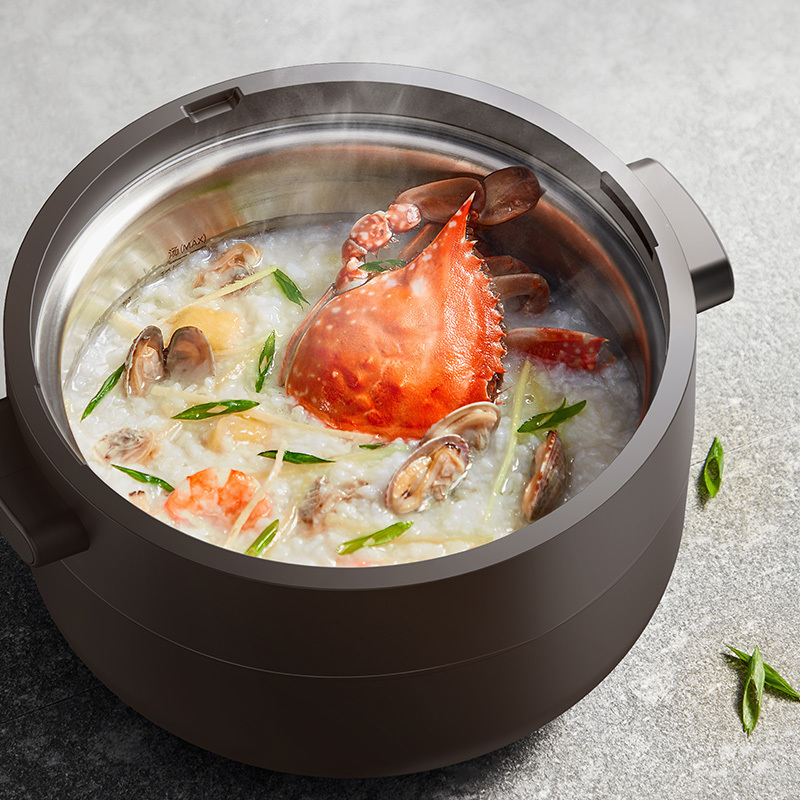 九阳(Joyoung) 蒸汽饭煲电饭煲家用多功能无涂层不粘锅预约保温电饭锅3.5L 蒸汽加热F35S-S501
