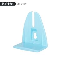 仓鼠跑轮仓鼠球21静音龙猫金丝熊玩具支架刺猬用品向日葵滚轮跑球 跑轮支架-蓝色