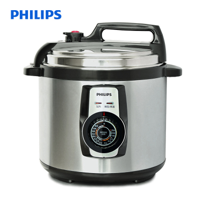 飞利浦(Philips) 电压力锅 HD2100 智能化自动烹饪人性化设计机械式铝合金内胆单胆 4L适用2-4人保温功能