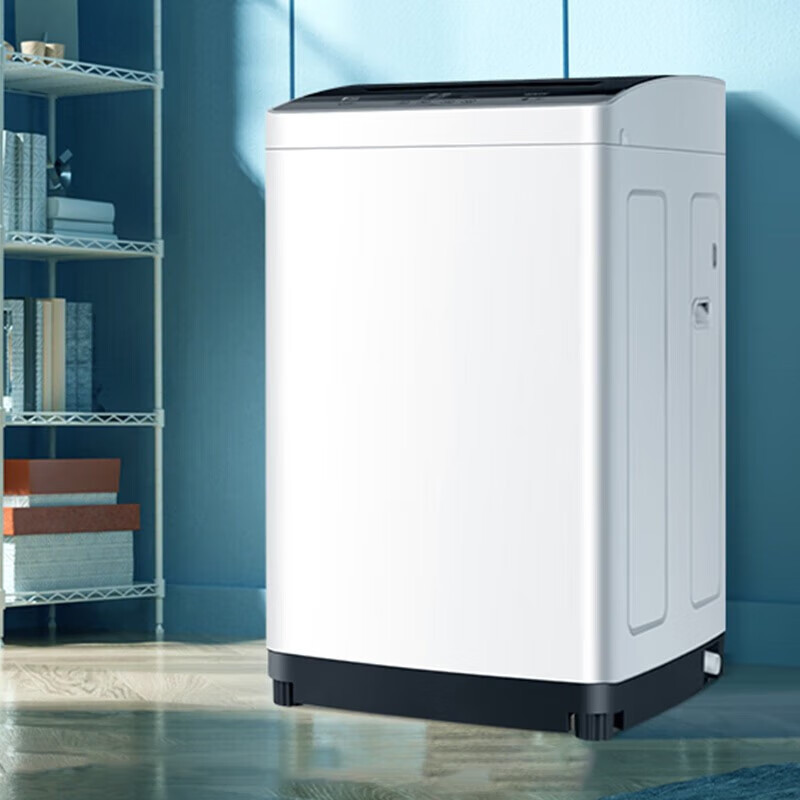 松下全自动波轮洗衣机 8公斤一级节能家用宿舍租房智能洗节能省水省电桶自洁 洗净比升级0.9 快洗 XQB80-K3F1高清大图