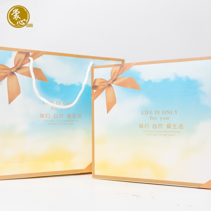 裳心艾睦棉系列毛巾方巾礼盒SXMJ-06高清大图