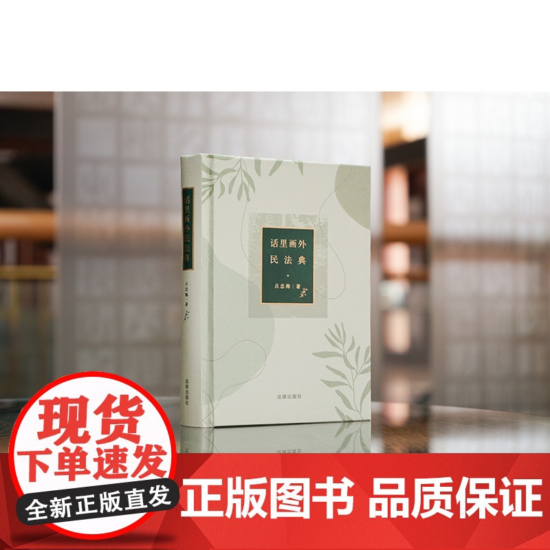 正版 话里画外民法典 吕忠梅 著 法律出版社