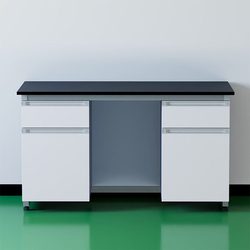 臻远 ZY5052111 实验室 工作台化验室操作台化验桌 钢木暖白1.5米边台高清大图