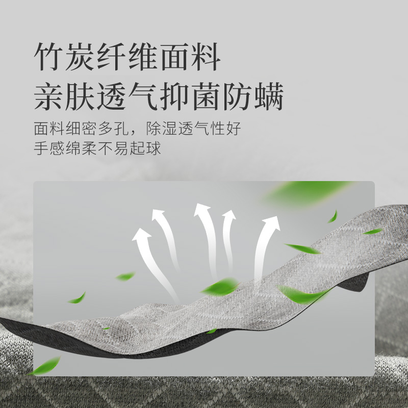 睡眠博士（AiSleep）成人颈椎枕头零度绵记忆棉枕头枕芯睡眠偏低枕睡眠枕高清大图