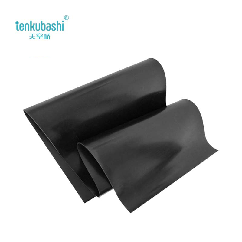 天空桥 高压绝缘垫 黑色平面 8mm厚 25kv 块高清大图