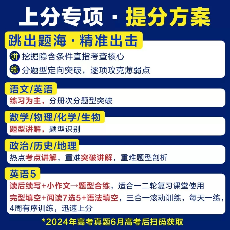 [物理·4本套]物理1234 [新版]高考必刷题·上分专项[原《专题版》升级版] [正版]2025新版高考必刷题上分高清大图