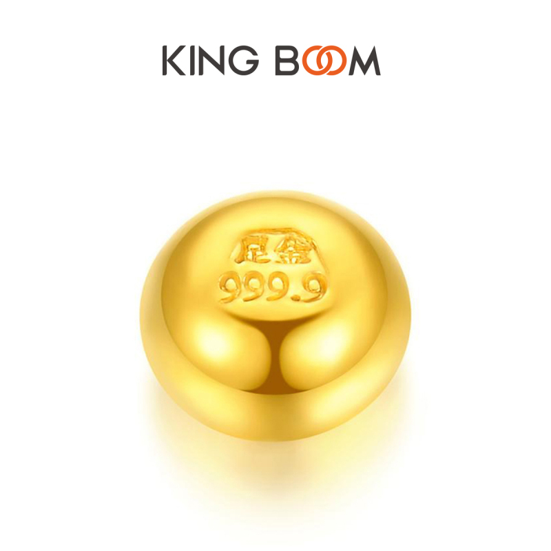 KINGBOOM足金1g理财投资小金豆纯黄金送储蓄瓶