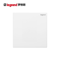 [官方旗舰店]tcl罗格朗Legrand开关插座面板仕典逸景玉兰白空白面板挡板底盒盖板装饰板86型带开关插座