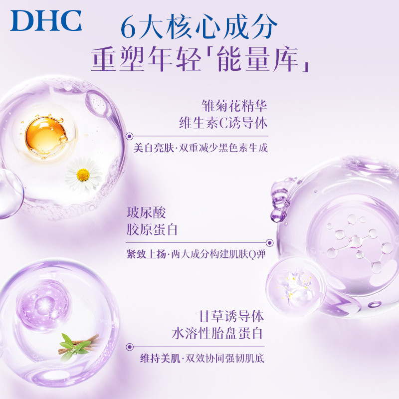 DHCDHC紧致焕采霜10g*2辅酶Q10面霜紧致焕采霜抗初老美白祛斑保湿霜高清大图