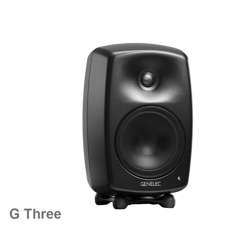 真力 G Three G3 G3B 专业级家用HIFI有源音箱 神秘黑 立体声(1对) 货期30天 维保1年高清大图