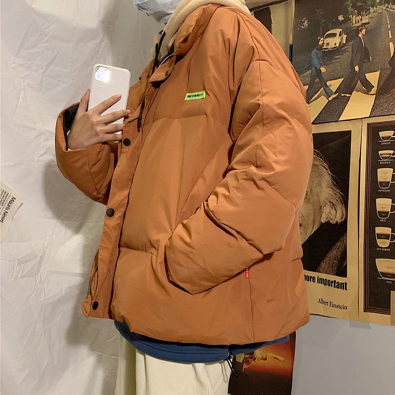 BaLuoShang冬季男士港风棉衣男加厚保暖面包服韩版潮流棉袄子棉服男潮牌外套棉衣图片