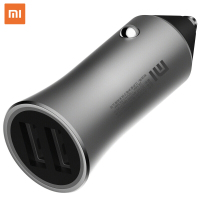xiaomi/小米车载充电器快充版 双USB智能车充车载手机充电器手机车充 新品快充版(18W)