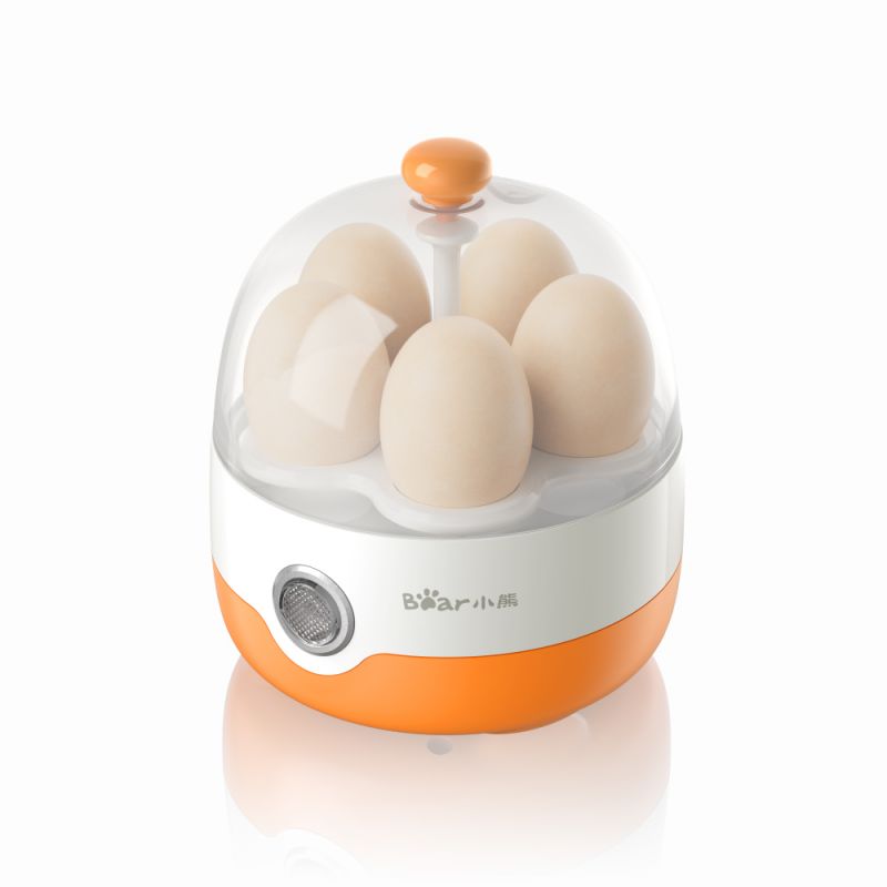 小熊(Bear)迷你单层煮蛋器ZDQ-2201橙色