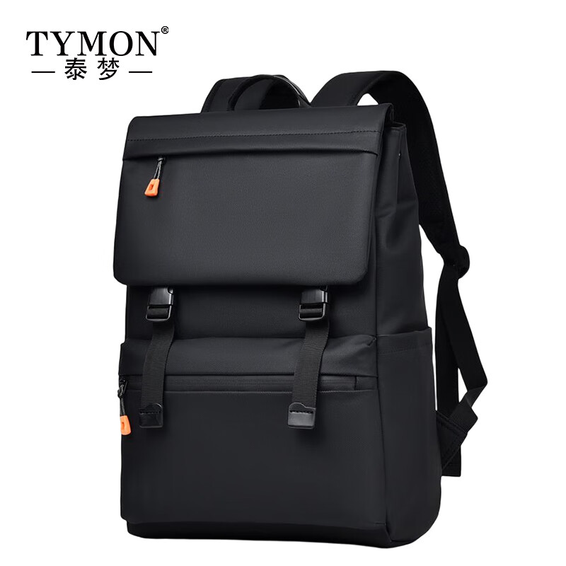 TYMON(泰梦)学院风时尚电脑双肩包 黑色 TM-2023