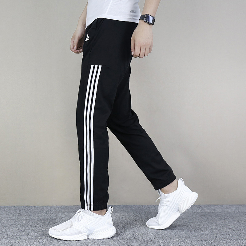 阿迪达斯(adidas) DM3127长裤男秋款运动裤休闲针织收口裤子