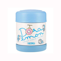 THERMOS膳魔師不锈钢300ml 卡通儿童食物罐F3001 DRM (BLA)