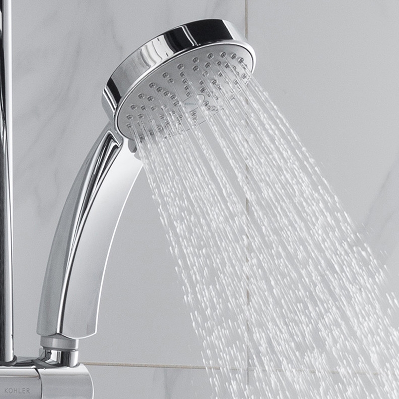 科勒卫浴花洒头卫生间4功能淋雨喷头手持花洒淋浴花洒单头k-12861