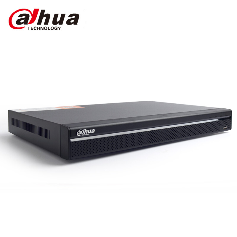 大华硬盘录像机DH-NVR2204-P-HDS3 高清4路2盘位POE手机远程监控器主机 含4TB硬盘