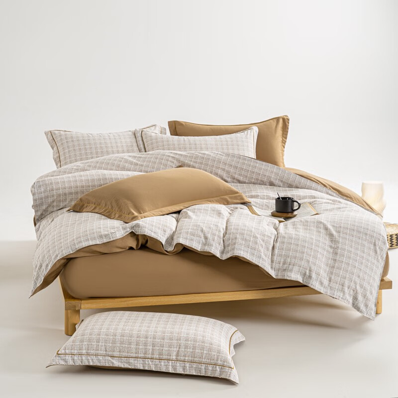 無印良品“活性”新棉四件套-伊卡高清大图