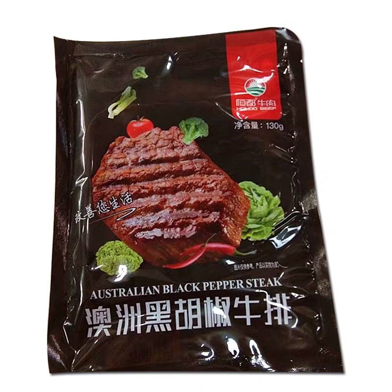 恒都澳洲黑胡椒牛排130g
