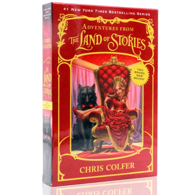 [正版]英文原版精装小说 Adventures from the Land of Stories 2册盒装 Chris图片