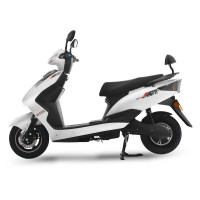 新日(Sunra)电动车 电动摩托车 H3 豪华城市运动款踏板车 成人外卖60V电瓶车 钢琴黑